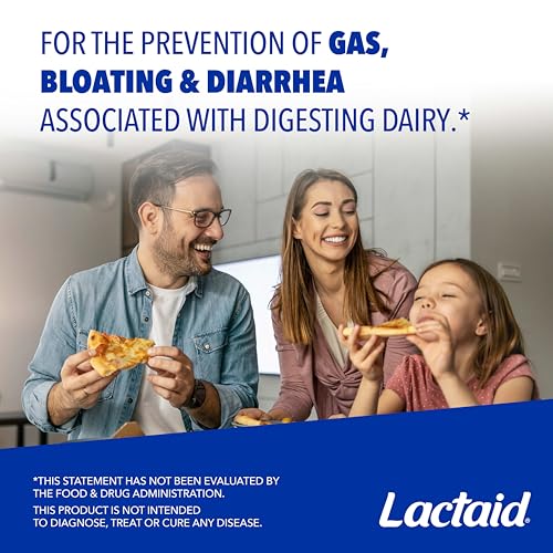 prevención de gases con Lactaid