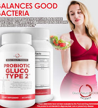 probiotico gluco tipo 2 para bienestar general
