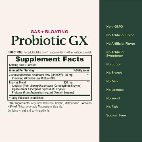 Probiotico GX para mejorar la flora intestinal