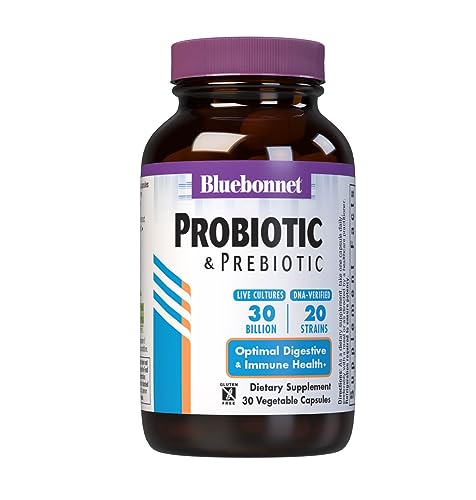 Probiotico y prebiotico para digestión saludable