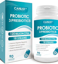 Probióticos CANLIST para salud digestiva