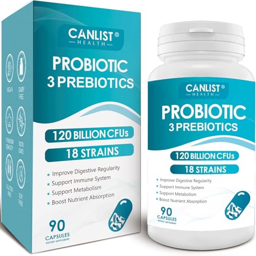 Probióticos CANLIST para salud digestiva