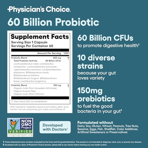 Probioticos de alta calidad Physician's CHOICE