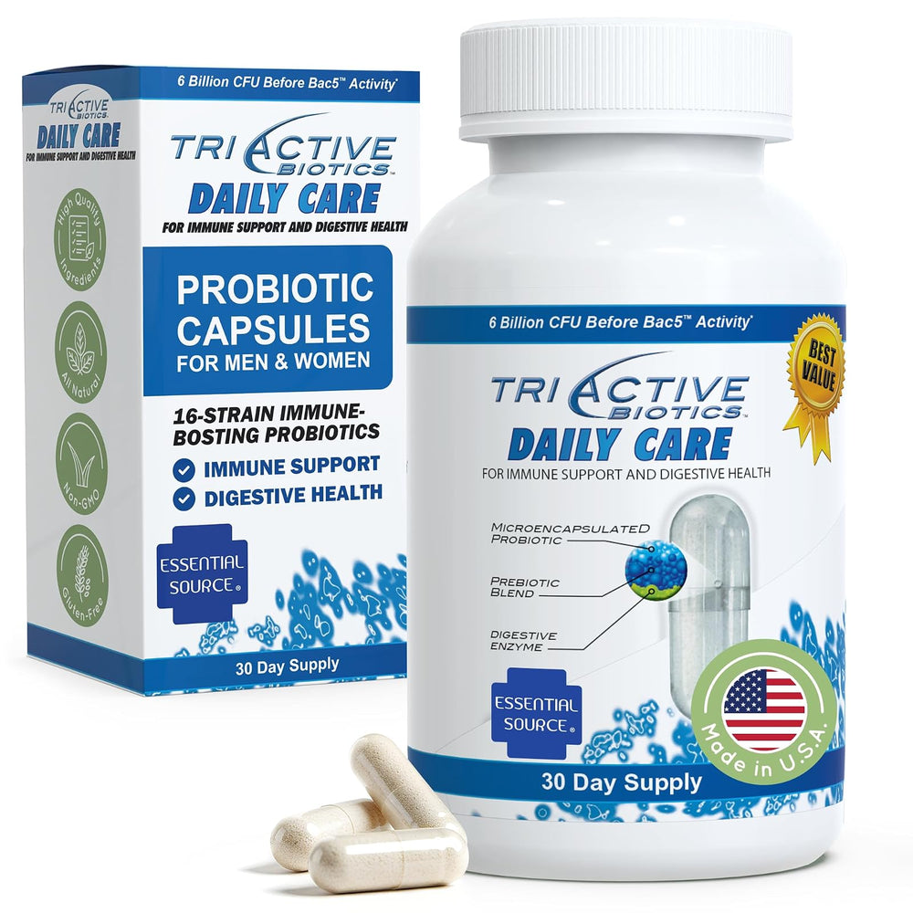 Probióticos Essential Source TriActive Biotics