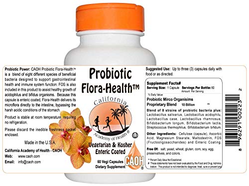 probióticos FloraHealth para digestión saludable