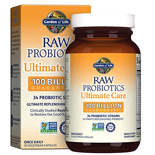probioticos Garden of Life para salud digestiva