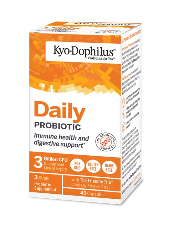 Probioticos Kyo-Dophilus con cepas estudiadas