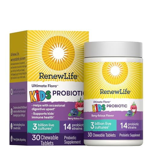 probióticos masticables Renew Life