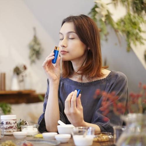 Set de 8 Inhaladores Personales de Aceites Esenciales Bekith, Reutilizables, de Aluminio y Vidrio, Portátiles con 20 Mechas de Algodón - imagen 6