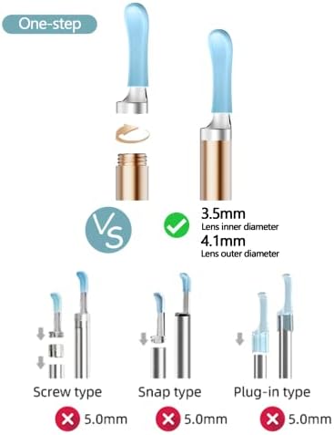 Puntas de Repuesto Bebird R1 - 8 Piezas de Silicón Impermeable para Limpieza de Cerumen Húmedo/Seco - Set Original para Limpiadores de Oídos BEBIRD - imagen 5