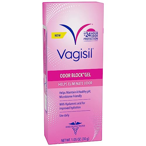 Gel Vagisil Odor Block con Ácido Hialurónico para Salud Vaginal, Probado por Ginecólogos, Hipoalergénico, 1.05 Oz (Paquete de 1) - imagen 3