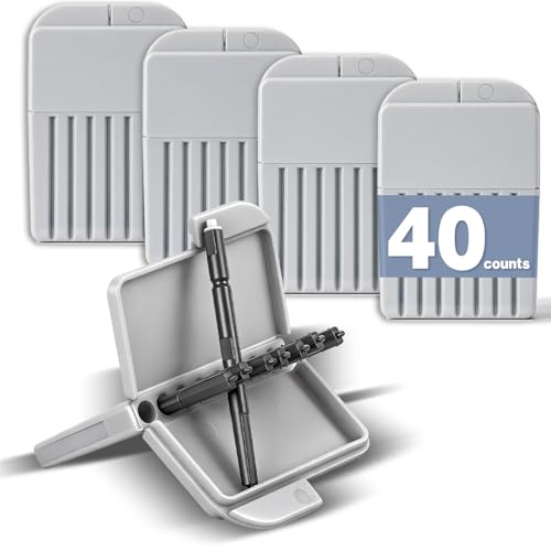 Filtros de Cera OAKDOLCHE 40 Pcs, Accesorios para Limpiar Audífonos Phonak/Resound/Widex/Unitron/Jungle Care (Negro x 5 Paquete) - imagen 1
