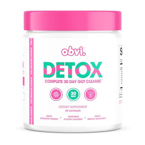Suplemento Obvi Detox para Limpieza de Colon | Promueve la Salud Digestiva y del Intestino, Alivio de la Hinchazón, Ayuda a Eliminar Toxinas | - imagen 4