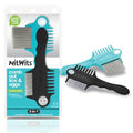 Peine NitWits para Piojos y Huevos 2 Piezas, Peine 3 en 1, Desenreda, Elimina Piojos y Huevos, Incluye Lupa 5x - imagen 1