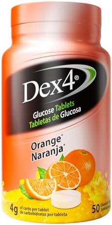 Tabletas de Glucosa Dex4, de Acción Rápida, 4g por Tableta, Sin Grasa, Sin Gluten, Sabor Frambuesa, Botella de 50 Contenidos - imagen 8
