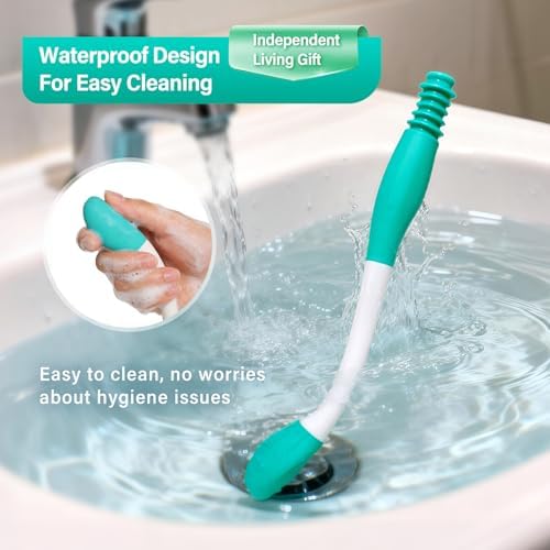 Ayuda para Limpiar de Fanwer, Extensor de 15 para Alcance Cómodo, Asistente para el Baño para Personas con Discapacidad y Ancianos - imagen 5