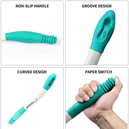 Ayuda para Limpiar de Fanwer, Extensor de 15 para Alcance Cómodo, Asistente para el Baño para Personas con Discapacidad y Ancianos - imagen 8