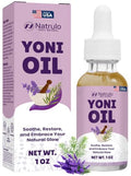 Aceite Yoni – Aceite Natural Femenino para Mujeres, Control de Olores, Manchas Oscuras, Vellos Encarnados y Aclarado de Piel – Serum Herbal - imagen 1
