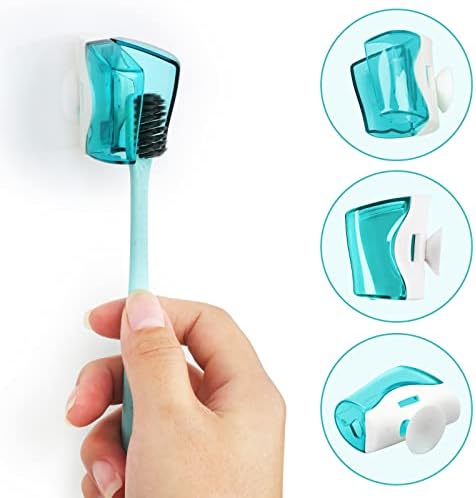 Juego de 6 Cubiertas para Cabezas de Cepillo de Dientes con Ventosa - Protector Portátil de Cepillo Eléctrico y Manual para Viajes, Camping, Baño y - imagen 5