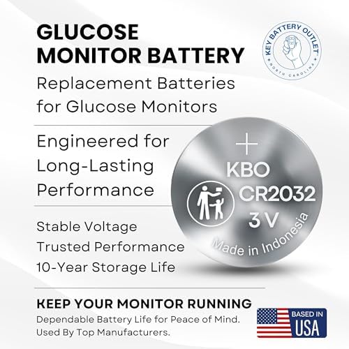 Kit de Reemplazo de Baterías para Glucometro (Paquete de 2) CR2032 - Compatible con la Mayoría de Marcas - imagen 8