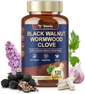 Totaria 120 Cápsulas 25 en 1 de Limpieza de Ajenjo, Nogal Negro y Clavo - Salud Digestiva y Hepática con Aceite de Semilla de Calabaza, Ajo y Orégano - imagen 1