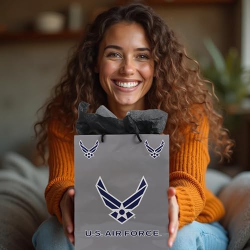 Bolsa de Regalo Havercamp de la Fuerza Aérea de EE. UU. – 1 Pza. - Con el Logo y Emblemas Oficiales de la Fuerza Aérea. ¡Haz que cada regalo sea - imagen 3