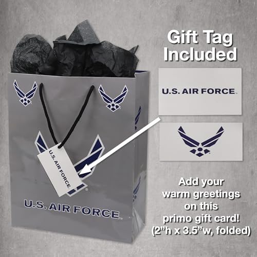 Bolsa de Regalo Havercamp de la Fuerza Aérea de EE. UU. – 1 Pza. - Con el Logo y Emblemas Oficiales de la Fuerza Aérea. ¡Haz que cada regalo sea - imagen 4
