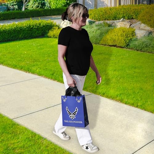 Bolsa de Regalo Havercamp de la Fuerza Aérea de EE. UU. – 1 Pza. - Con el Logo y Emblemas Oficiales de la Fuerza Aérea. ¡Haz que cada regalo sea - imagen 5