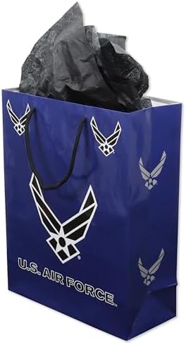 Bolsa de Regalo Havercamp de la Fuerza Aérea de EE. UU. – 1 Pza. - Con el Logo y Emblemas Oficiales de la Fuerza Aérea. ¡Haz que cada regalo sea - imagen 8