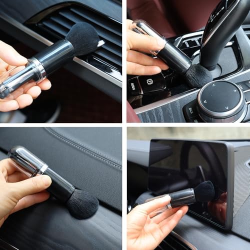 Kit de 4 Pinceles de Plumas Exquisitos, Cepillos Pequeños para Polvo, Herramienta de Limpieza Eficiente para Dispositivos Digitales, Teclados y - imagen 4
