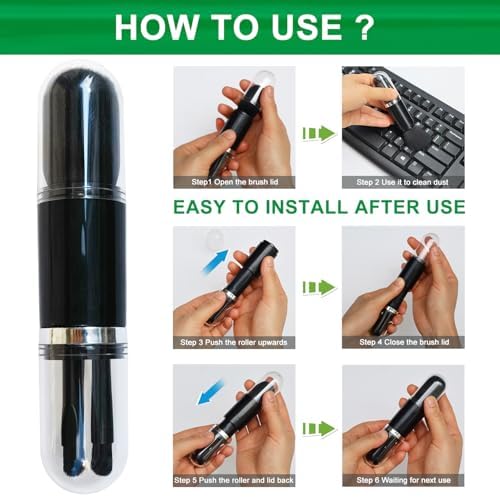 Kit de 4 Pinceles de Plumas Exquisitos, Cepillos Pequeños para Polvo, Herramienta de Limpieza Eficiente para Dispositivos Digitales, Teclados y - imagen 5
