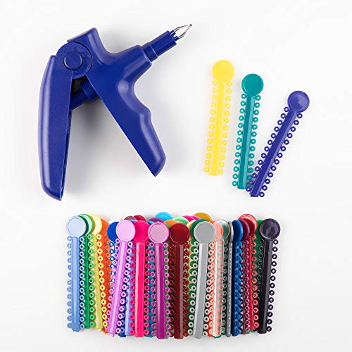 Ties de Ligadura Ortodóntica y Herramienta de Pistola para Ligaduras - Anillos de Goma Multi-color (1040 Pzs/Paquete) - imagen 7