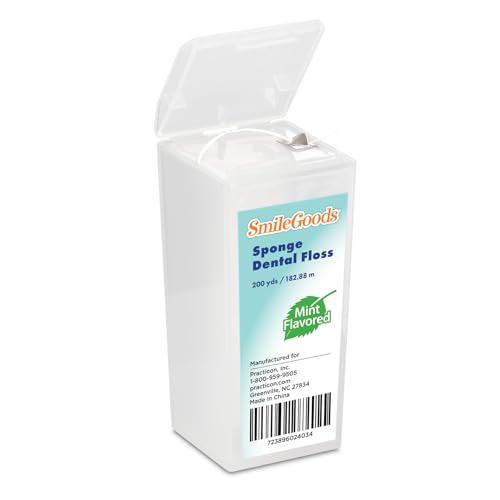 Hilo Dental de Esponja SmileGoods, 200 Yardas, Sabor Menta - imagen 2