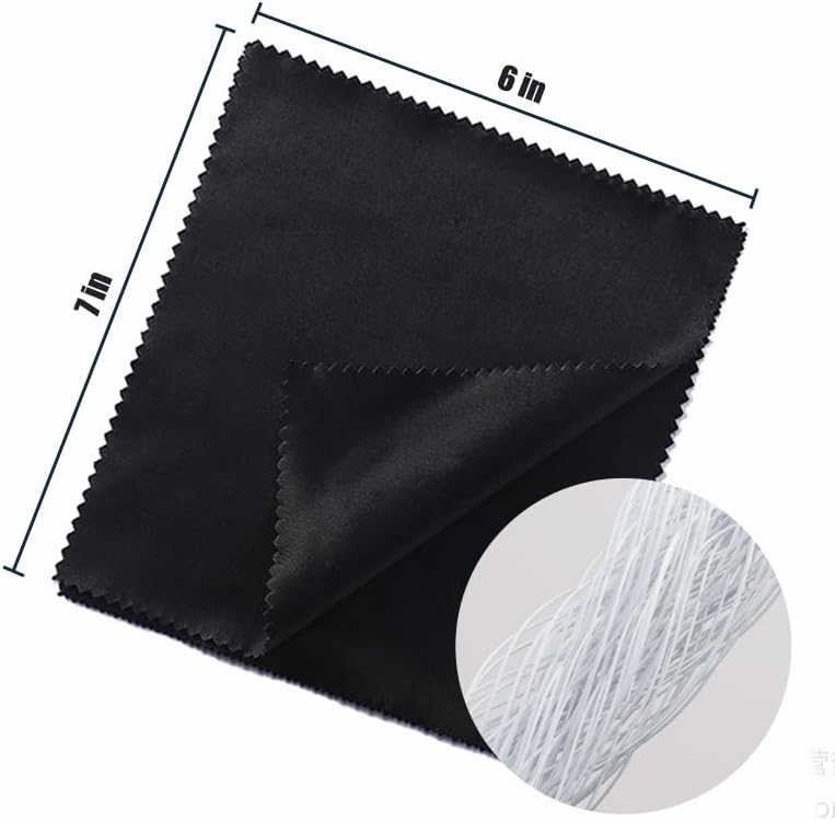 Paquete de 12 Paños de Microfibra para Limpiar Lentes, Pantallas, Cámaras y Gafas - 6x7 - imagen 3