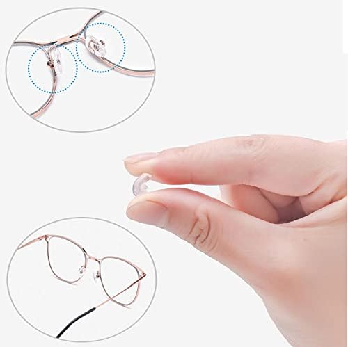 Kit de Reparación de Gafas con 18 Pares de Almohadillas Nasales, Destornilladores, Tornillos, Pinzas y Paño de Limpieza para Gafas y Lentes de Sol - imagen 5