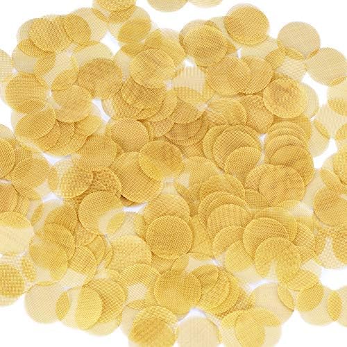 Pantallas de Tubo de Latón de 200 Piezas, Pantallas de Latón 100% de 0.75 Pulgadas con Caja de Almacenamiento Metálica (3/4 pulgadas) - imagen 5