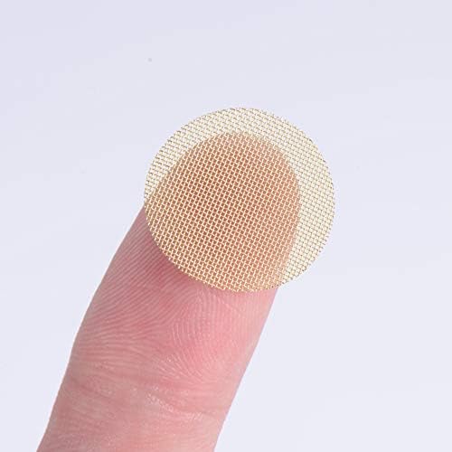 Pantallas de Tubo de Latón de 200 Piezas, Pantallas de Latón 100% de 0.75 Pulgadas con Caja de Almacenamiento Metálica (3/4 pulgadas) - imagen 7