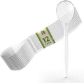Paquete de 12 Cucharas de Plástico para Buffet - Cucharas Desechables Extra Grandes de 10 Pulgadas para Alimentos Fríos y Calientes - Utensilios - imagen 1