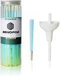 Conos Preenrollados Clásicos King Size | Paquete de 100 (4.2 pulgadas/108 mm) | Papel para Fumar con Filtros | Papel Azul - imagen 1