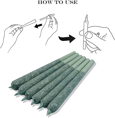 Conos Preenrollados Clásicos King Size | Paquete de 100 (4.2 pulgadas/108 mm) | Papel para Fumar con Filtros | Papel Azul - imagen 3