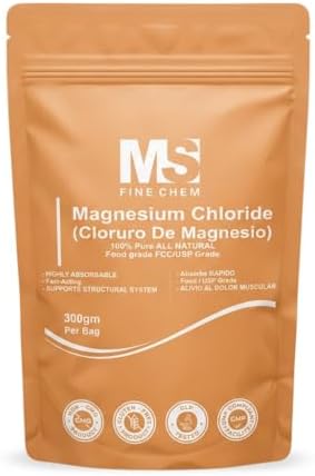 Cloruro de Magnesio 100% Puro en Polvo | Suplemento Alimenticio Altamente Absorbible | Uso Diario o Preparación de Aceite de Magnesio | Sin Sabor | - imagen 1