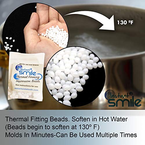 Perlas de Adhesivo Térmico de Reemplazo Billy Bob para Dientes Falsos, Paquete de 2 - imagen 3
