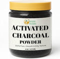 Polvo de Carbón Activado Herbs Botanica, Grado Alimenticio, Detox Natural para Salud Digestiva, Blanqueamiento Dental y Alivio de Picaduras, 8 oz / - imagen 1