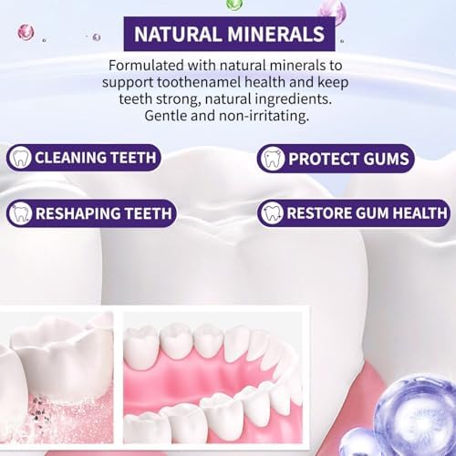 2 Piezas de Polvo Mineral para Dientes, Efecto Significativo en Dientes y Encías, Sin Sensibilidad - Refresca el Aliento - imagen 3