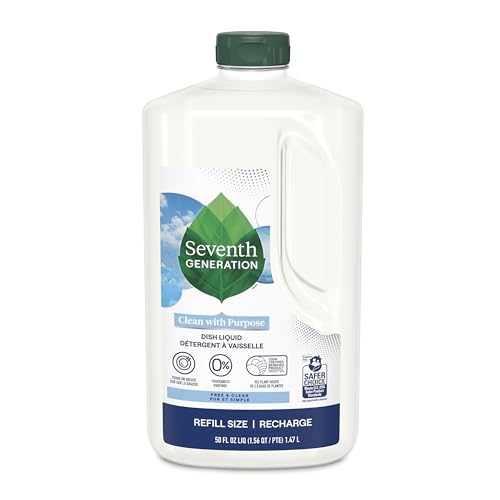 Jabón Líquido para Lavavajillas Seventh Generation, Natural, 50 Onzas - imagen 4