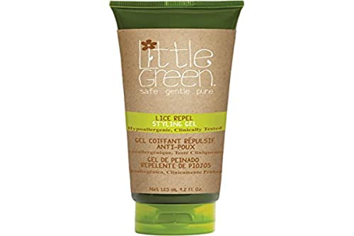 Gel para peinar Little Green Kids, crema repelente de piojos con aceite de árbol de té, 4.2 oz, ideal para niños. - imagen 2