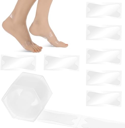 30 Piezas de Vendajes Transparentes para Ampollas en Pies, Almohadillas Impermeables Anti-Fricción para Dedos, Talones y Pies - imagen 1