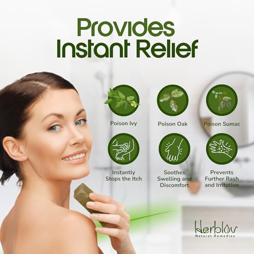 Jabón de Hiedra Venenosa – Tratamiento Natural para Hiedra Venenosa – Limpiador Antipicazón para Hiedra Venenosa, Roble Venenoso y Zumaque – Alivia - imagen 2