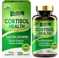 Suplementos de Cortisol para Hombres y Mujeres, Soporte Avanzado para Estrés con Ashwagandha y Rhodiola Rosea, Promueve Relajación, Ánimo, - imagen 1
