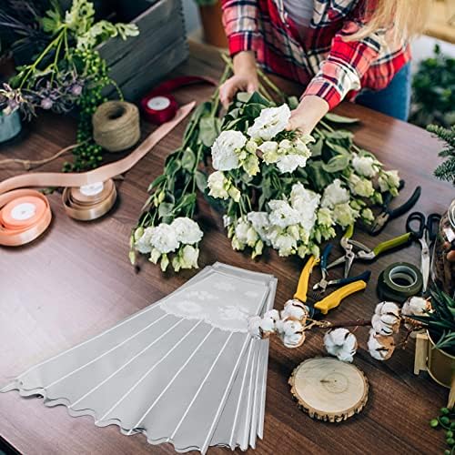 Bolsas de Plástico FOIMAS para Ramo de Flores - 100 Piezas, Fundas Transparentes para Empaque Floral, Ideal para Cumpleaños, Bodas y Días Especiales - imagen 7